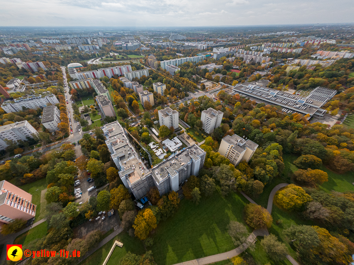13.10.2022 - Fassadensnaierung am Karl-Marx-Ring 11-21